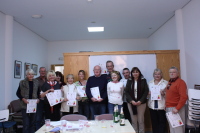 Entrega de diplomas en el curso de español para extranjeros