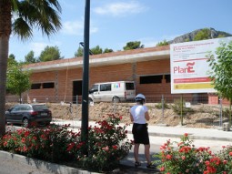 Las obras del Centro Social Pau 1 marchan a buen ritmo.