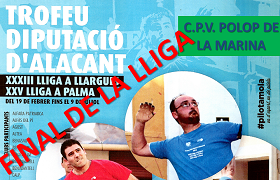 Fi lliga trofeu Diputació d'Alacant a Palma Fi lliga trofeu Diputació d'Alacant a Palma
