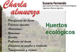 Charla Huertos urbanos Charla Huertos Urbanos