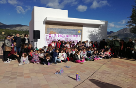 Concentración alumnos del CEIP Sant Roc Concentración alumnos del CEIP Sant Roc