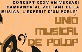Concert XXV aniversari de la Societat Unió Musical de Polop Concert XXV aniversari de la Societat Unió Musical de Polop