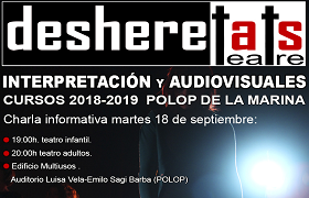 Cursos 2018-2019 de interpretación Cursos 2018-2019 de interpretación