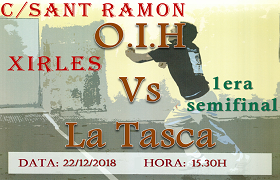 Primera semifinal de la lliga local a palma Primera semifinal de la lliga local a palma