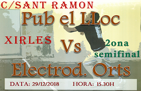 Segona semifinal de la lliga local a palma Segona semifinal de la lliga local a palma
