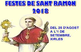 Festes Sant Ramon 2018 Festes Sant Ramon 2018