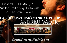 Concert “Bandatòrium” amb Andreu Valor Concert “Bandatòrium” amb Andreu Valor