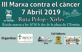 III Marcha solidaria contra el cáncer III Marcha solidaria contra el cáncer