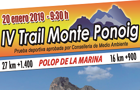 IV Trail Monte Ponoig IV Trail Monte Ponoig