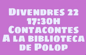 Contacontes a la biblioteca Contacontes a la biblioteca
