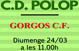 Jornada del C.D. Polop (23 y 24 de marzo) Jornada del C.D. Polop (23 y 24 de marzo)