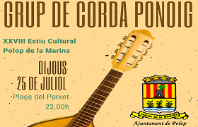 Concierto del Grup de Corda Ponoig Concierto del Grup de Corda Ponoig