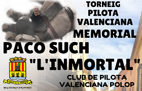 Torneig de pilota memorial Paco Such Torneig de pilota memorial Paco Such