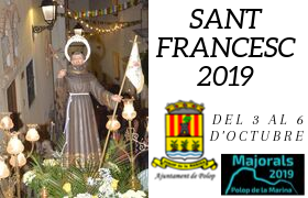 Festes Patronals Sant Francesc 2019 Festes Patronals Sant Francesc 2019