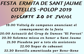 Sant Jaume 2019 Sant Jaume 2019