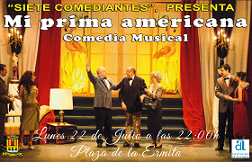Obra de teatro 'Mi prima americana' Obra de teatro 'Mi prima americana'